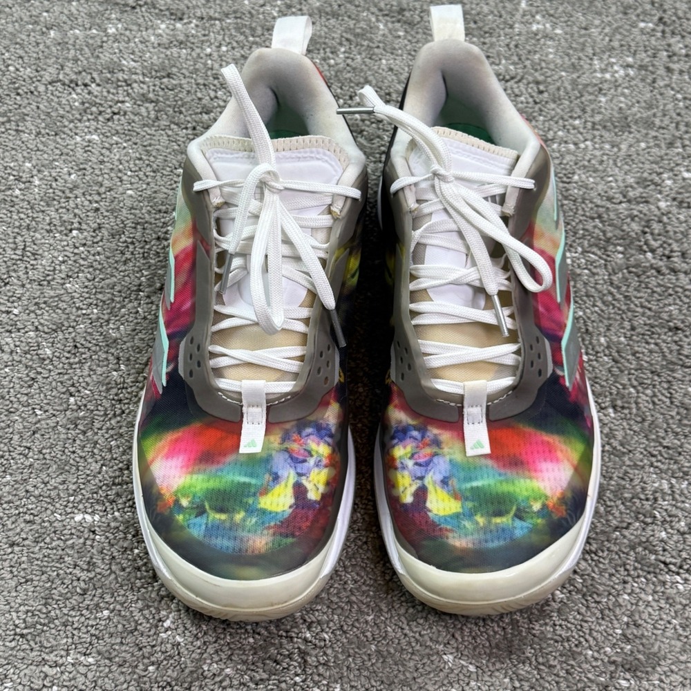 Adidas Avacourt Tennis Shoes Women's 8.5 Multicolor ID4232 Pickleball - Picture 3 of 8